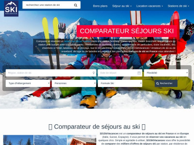 321SKIVacances - vacances au ski en France