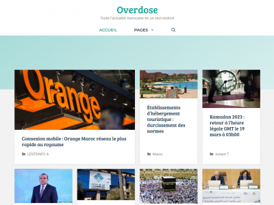 Overdose.ma - Votre source ultime pour les actualités marocaines